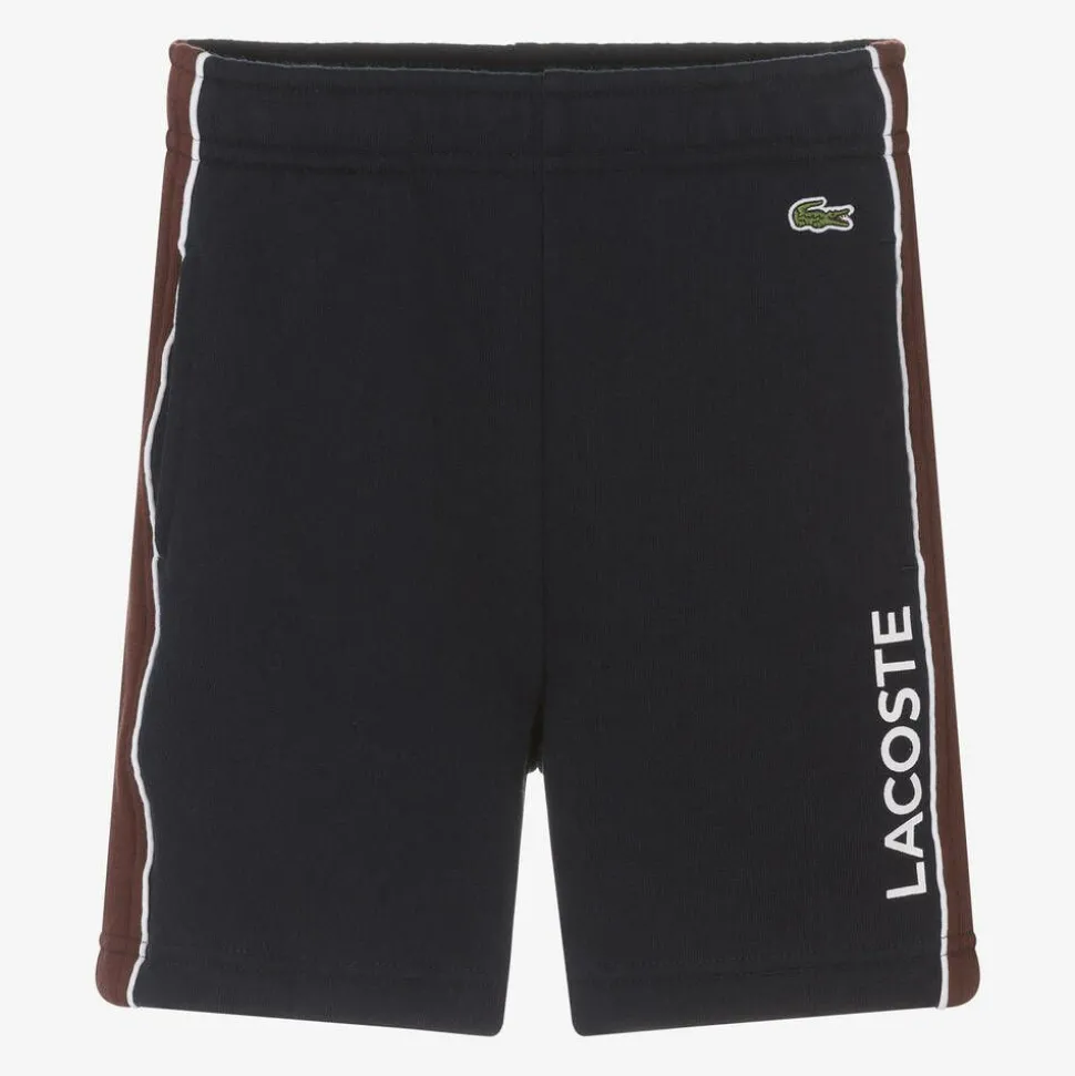 Boys Navy Blue Cotton Jersey Shorts