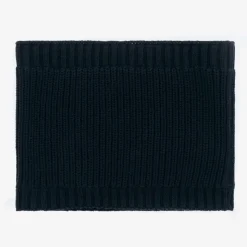 Boys Navy Blue Cotton Knit Snood