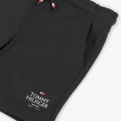 Boys Navy Blue Cotton Shorts