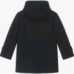 Boys Navy Blue Duffle Coat