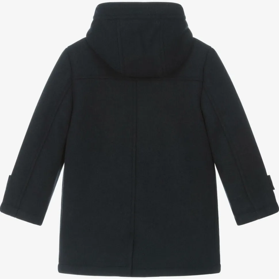 Boys Navy Blue Duffle Coat