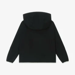 Boys Navy Blue Hooded Windbreaker