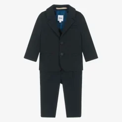 Boys Navy Blue Milano Suit