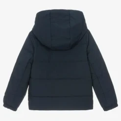 Boys Navy Blue Puffer Jacket