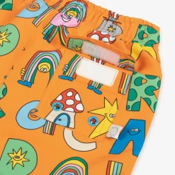 Boys Orange Magic Swim Shorts