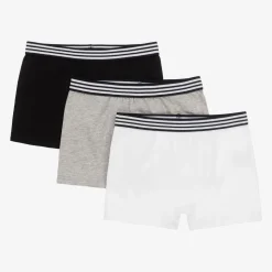 Boys Organic Cotton Boxer Briefs (3 Pack)