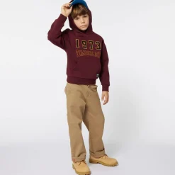 Boys Red Cotton 1973 Hoodie