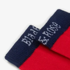 Boys Red Cotton Tim The Pirate Socks