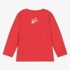 Boys Red Cotton Tim The Pirate Top