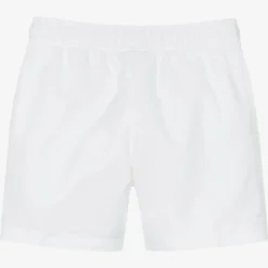 Boys White Crocodile Sports Shorts