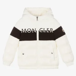 Boys White Down Padded Jacket
