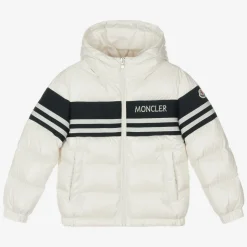 Boys White Mangal Down Puffer Jacket