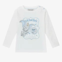 Boys White Organic Cotton Disney Top