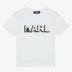 Boys White Organic Cotton T-Shirt