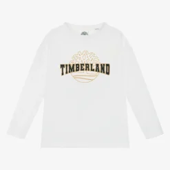 Boys White Organic Cotton Top