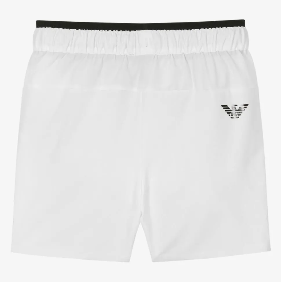 Boys White VENTUS7 Sports Shorts
