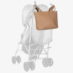 Brown Faux Leather Baby Organiser Bag (30cm)