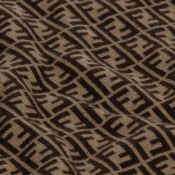 Brown FF Logo Blanket (85cm)