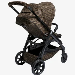 Brown FF Logo Stroller