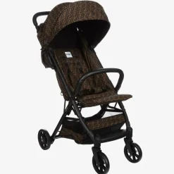 Brown FF Logo Stroller