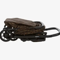 Brown FF Logo Stroller