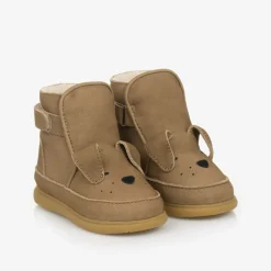 Brown First Walker Dog Boots
