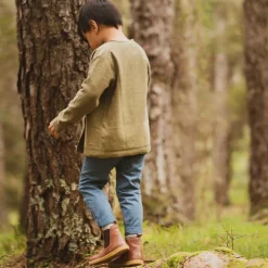 Brown Leather Ankle Boots