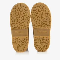 Brown Leather Koala Boots