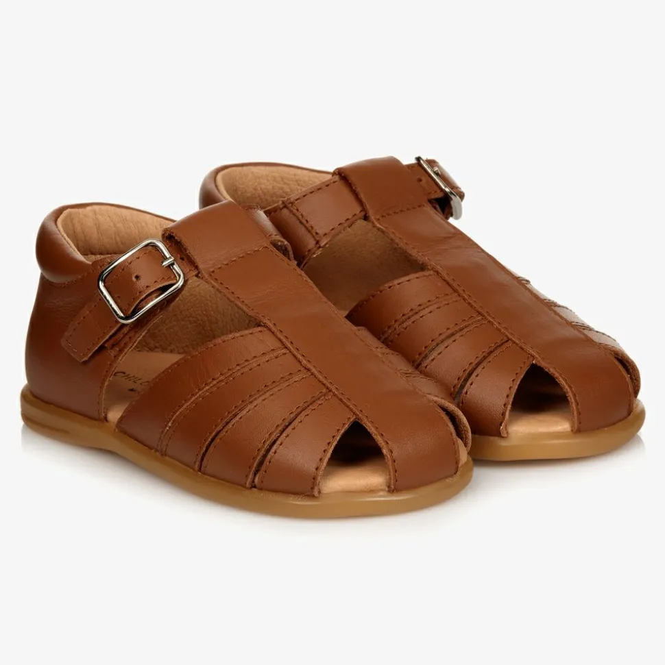 Brown Leather Sandals