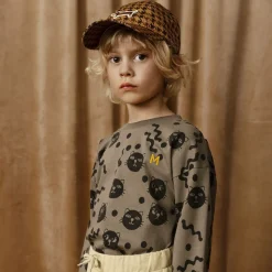 Brown Organic Cotton Cats Top