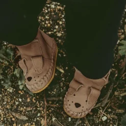 Brown Suede Leather Pre-Walkers