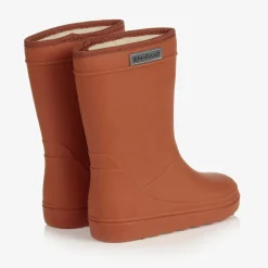 Brown Thermal Rain Boots