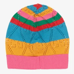 Cotton Knit GG Logo Hat