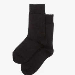 Dark Grey Wool Socks