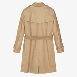 Girls Beige Anais Trench Coat