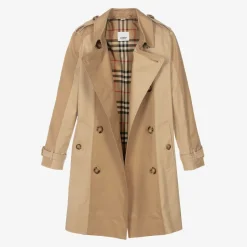 Girls Beige Anais Trench Coat