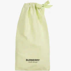 Girls Beige Leather Ballerinas