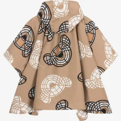 Girls Beige Thomas Bear Cape