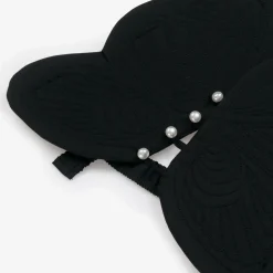 Girls Black Butterfly Dress-Up Top