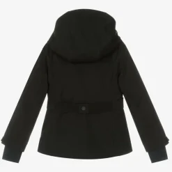 Girls Black Corserey Ski Jacket