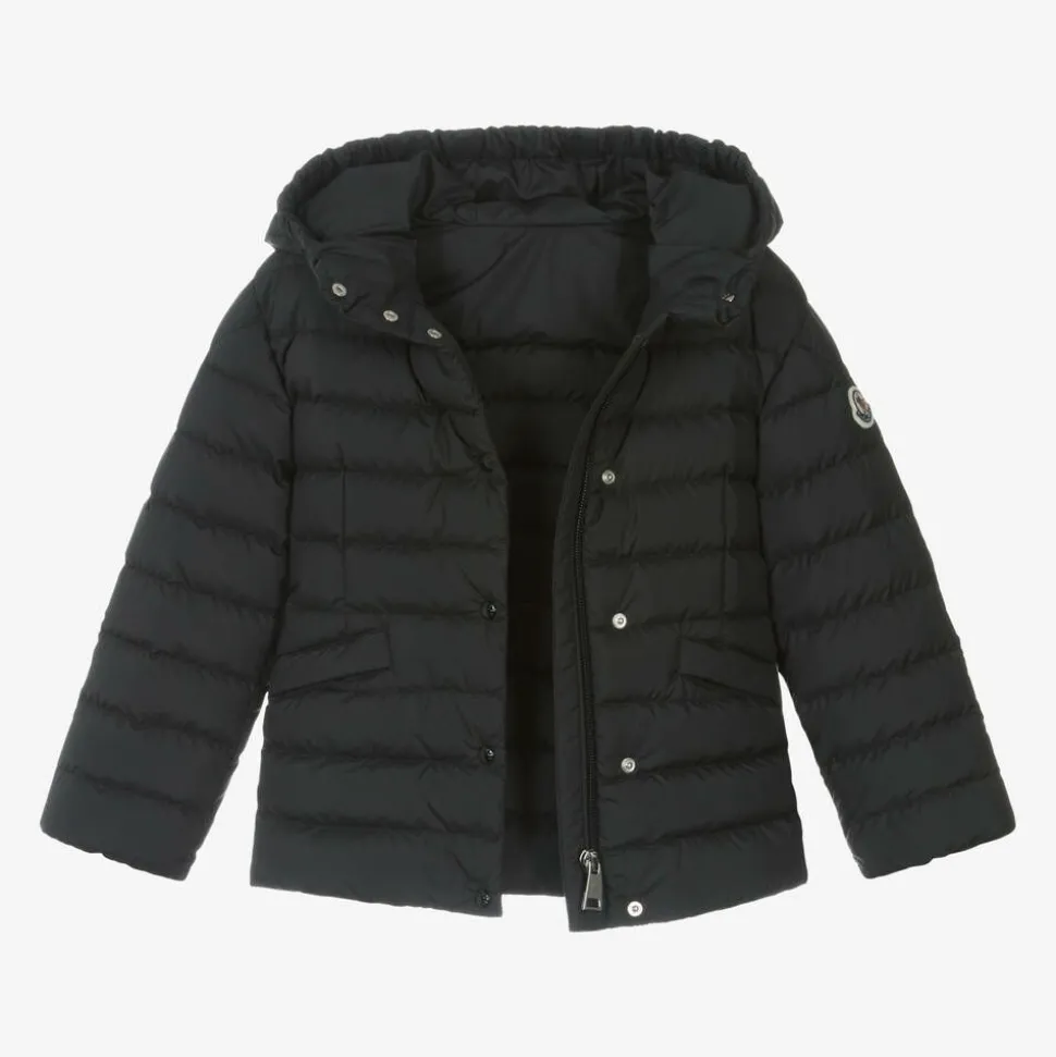 Girls Black Egisto Down Puffer Jacket