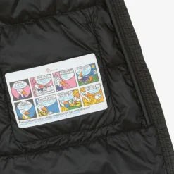 Girls Black Ioudith Coat & Down-Padded Gilet