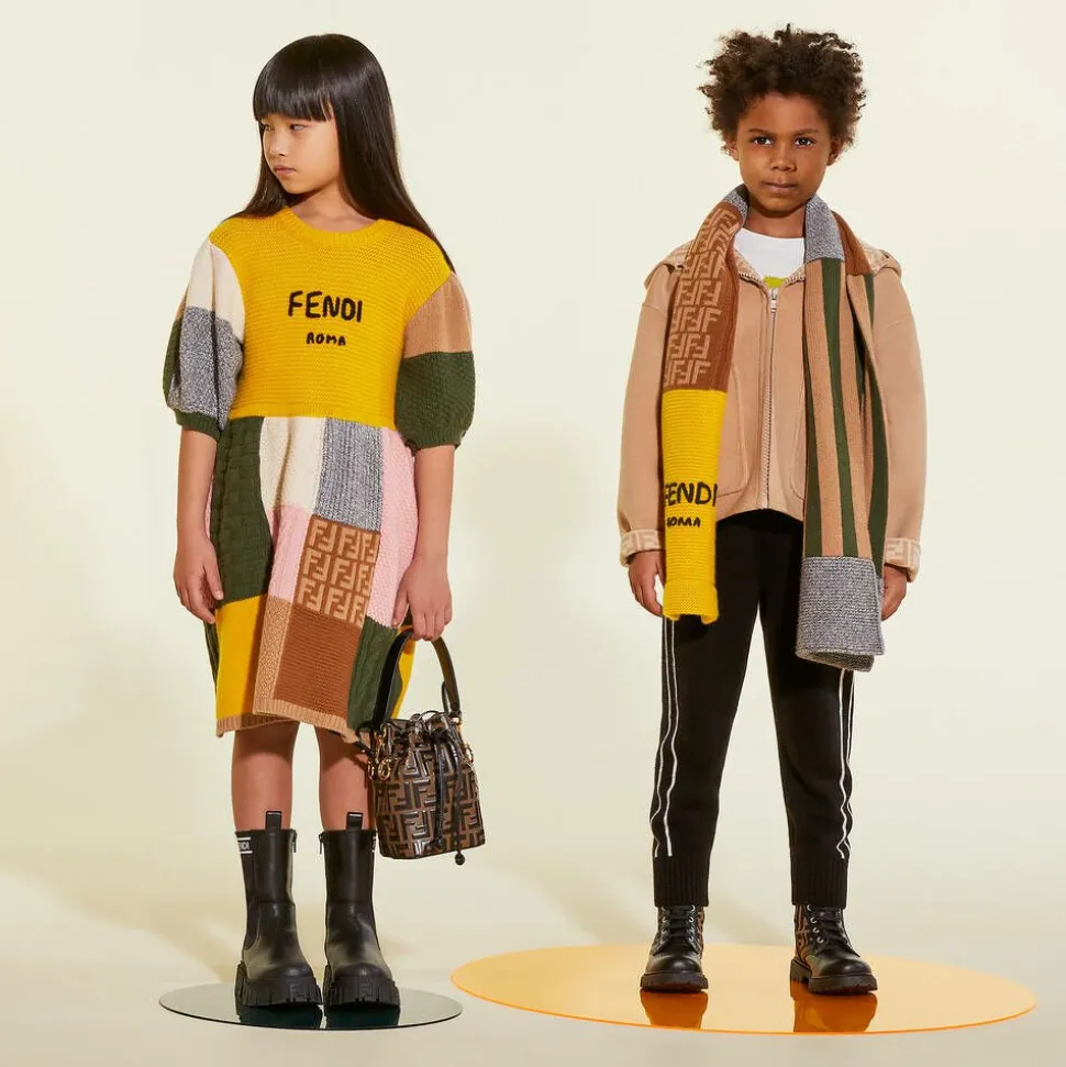 Girls Black Leather Boots