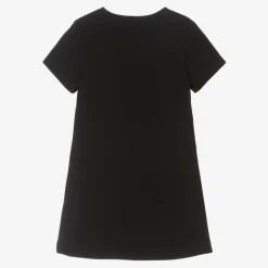 Girls Black Milano Jersey Dress