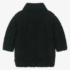 Girls Black Padded Coat