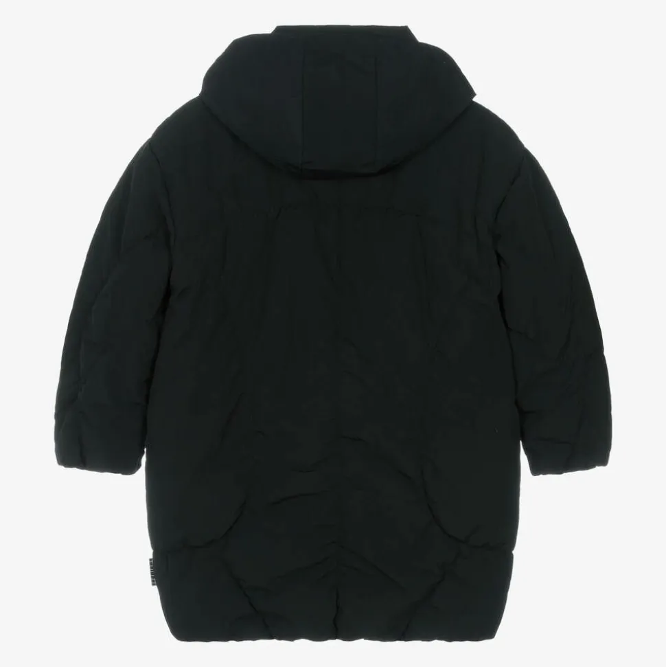 Girls Black Padded Coat