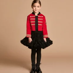 Girls Black Patent Leather Ankle Boots