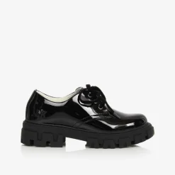 Girls Black Patent Leather Shoes