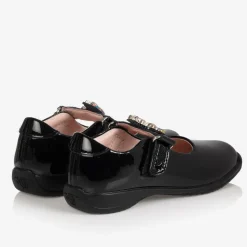 Girls Black Patent Leather Shoes