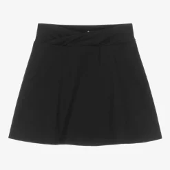 Girls Black Sports Skort